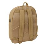 Safta Basic Mochila para Portatiles hasta 15.6" - Antirrobo - Bolsillo para Tablet hasta 11" - Asa de Mano - Conector USB - Acolchada - 31x44x18cm - Color Marron - immagine 2