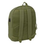 Safta Basic Mochila para Portatiles hasta 15.6" - Bolsillo para Tablet hasta 11" - Antirrobo - Asa de Mano - Conector USB - Cremallera - Doble Tirador - Acolchada - 31x44x18cm - Color Verde - immagine 2