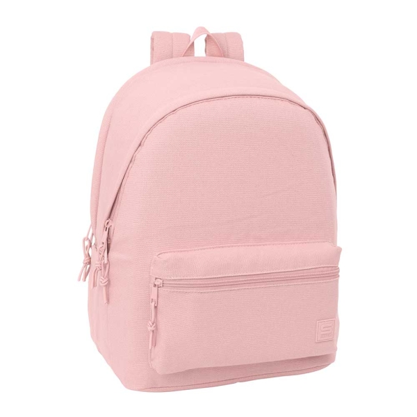 Safta Basic Mochila para Portatiles hasta 15.6" - Antirrobo - Bolsillo para Tablet hasta 11" - Asa de Mano - Conector USB - Acolchada - 31x44x18cm - Color Rosa Safta Basic Mochila para Portatiles hasta 15.6" - Antirrobo - Bolsillo para Tablet hasta 11" - Asa de Mano - Conector USB - Acolchada - 31x44x18cm - Color Rosa