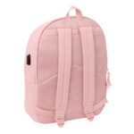 Safta Basic Mochila para Portatiles hasta 15.6" - Antirrobo - Bolsillo para Tablet hasta 11" - Asa de Mano - Conector USB - Acolchada - 31x44x18cm - Color Rosa - immagine 2