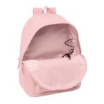 Safta Basic Mochila para Portatiles hasta 15.6" - Antirrobo - Bolsillo para Tablet hasta 11" - Asa de Mano - Conector USB - Acolchada - 31x44x18cm - Color Rosa - immagine 5