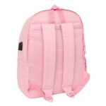 Safta Spagnolo Mochila para Portatiles hasta 15.6" - Antirrobo - Bolsillo para Tablet hasta 11" - Asa de Mano - Conector USB - Acolchada - 31x44x18cm - Color Rosa - immagine 2