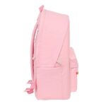 Safta Spagnolo Mochila para Portatiles hasta 15.6" - Antirrobo - Bolsillo para Tablet hasta 11" - Asa de Mano - Conector USB - Acolchada - 31x44x18cm - Color Rosa - immagine 4