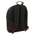 Safta Sevilla FC Mochila para Portatiles hasta 14.1" - Bolsillo para Tablet hasta 10.6" - Asa de Mano - Bolsillo Frontal - Acolchada - 31x41x16cm - Color Negro - immagine 2