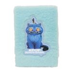 Safta K-Pop Demon Hunters Bloc de Notas - Formato A5 - Tapas de Peluche - 80 Paginas - 21x14.8cm - Color Azul Claro - immagine 3
