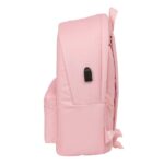 Safta el Ganso Basics Mochila para Portatiles hasta 15.6" - Antirrobo - Bolsillo para Tablet hasta 11" - Asa de Mano - Conector USB - Acolchada - 31x44x18cm - Color Rosa - immagine 3