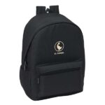 Safta el Ganso Basics Mochila para Portatiles hasta 15.6" - Bolsillo para Tablet hasta 11" - Antirrobo - Asa - Conector USB - Cremallera - Doble Tirador - Acolchada - 31x44x18cm - Color Antracita