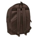Safta el Ganso Basics Mochila para Portatiles hasta 15.6" - Bolsillo para Tablet hasta 11" - Antirrobo - Asa de Mano - Conector USB - Bolsillo Frontal - Acolchada - 31x44x18cm - Color Chocolate - immagine 2