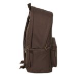 Safta el Ganso Basics Mochila para Portatiles hasta 15.6" - Bolsillo para Tablet hasta 11" - Antirrobo - Asa de Mano - Conector USB - Bolsillo Frontal - Acolchada - 31x44x18cm - Color Chocolate - immagine 4