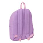 Safta K-Pop Demon Hunters Iconic Mochila para Portatiles hasta 14.1" - Portabotellas - Cremallera con Doble Tirador - Asa de Mano - Bolsillo Frontal - Acolchada - 31x43x13cm - Color Lavanda - immagine 2