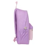 Safta K-Pop Demon Hunters Iconic Mochila para Portatiles hasta 14.1" - Portabotellas - Cremallera con Doble Tirador - Asa de Mano - Bolsillo Frontal - Acolchada - 31x43x13cm - Color Lavanda - immagine 3