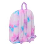 Safta K-Pop Demon Hunters Artist Mochila para Portatiles hasta 14.1" - Portabotellas - Cremallera con Doble Tirador - Asa de Mano - Bolsillo Frontal - Acolchada - 31x43x13cm - Multicolor - immagine 2