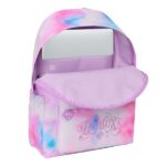 Safta K-Pop Demon Hunters Artist Mochila para Portatiles hasta 14.1" - Portabotellas - Cremallera con Doble Tirador - Asa de Mano - Bolsillo Frontal - Acolchada - 31x43x13cm - Multicolor - immagine 4