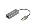 Natec Cricket Adaptador de Red Ethernet USB 3.0 a RJ45 1GB - Transferencia de Datos Rapida y Fiable - Color Gris - immagine 2