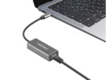 Natec Cricket Adaptador de Red Ethernet USB-C 3.1 a RJ45 1GB - Transferencia de Datos Rapida y Fiable - Color Gris - immagine 3