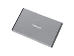 Natec Rhino GO Caja Externa para Discos HDD/SSD SATA 2.5" - USB 3.0 - Compatible con Discos de Hasta 4TB - Plug and Play - Color Gris