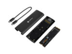 Natec Rhino M.2  Caja Externa para Discos SSD M.2 - NVME Lite - USB-C 3.2 - Compatible con Discos de Hasta 10TB - Color Negro - immagine 3