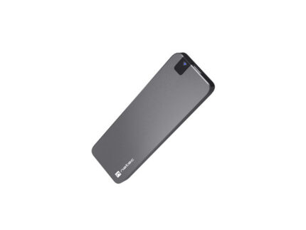 Natec Rhino M.2  Caja Externa para Discos SSD M.2 - NVME/PCIe - USB-C 3.2 - Compatible con Discos de Hasta 10TB - Color Aluminio