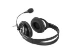 Natec Bear 2 Auriculares Diadema con Microfono - MiniJack de 3,5 mm - Control de Volumen Integrado - Color Negro - immagine 4