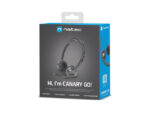 Natec Canary Go Auriculares Diadema con Microfono - MiniJack de 3,5 mm - Control de Volumen Integrado - Color Negro - immagine 4