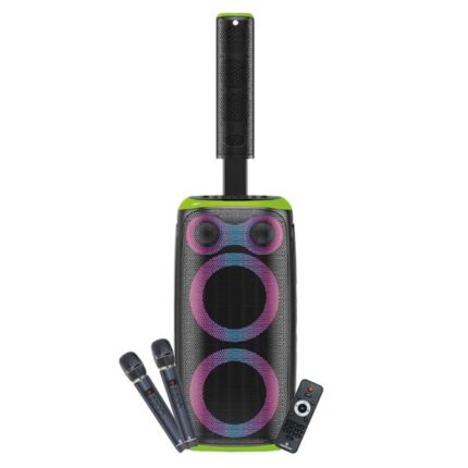 Coolsound Blast Pump 2.1 Altavoz Karaoke - 2x 6.5" - 80W RMS - 5 Tweeters - Iluminacion RGB - Bluetooth