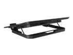 Natec Dipper 2 Base Refrigeradora para Portatil de 17.3" - Gran Ventilador de 180 mm - Control de Velocidad - Iluminacion Led - Hub de 2 Puertos USB-A - Color Negro - immagine 4
