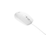 Natec Ruff 2 Raton Optico - 1000 dpi - Cable de 1,5 mtrs - 3 Botones - Color Blanco - immagine 3