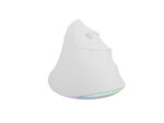 Natec Crake 2 Pro Raton Optico Vertical - 12.800 dpi - Programable - Ergonomico - Ilumincacion RGB Personalizable - Color Blanco - immagine 3