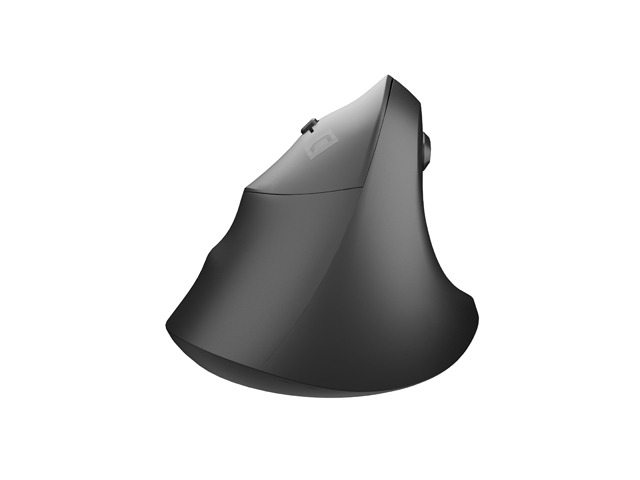 Natec Crake 2 Left Raton Optico Vertical Inalambrico - Diseño para Zurdos - 2.400 dpi - Bluetooth + 2