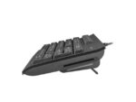 Natec Moray Teclado con Lector Smart ID - 105 Teclas - Cable 1,5 mtrs - Color Negro - immagine 3