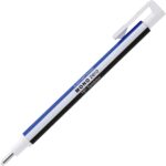 Tombow Mono Zero Portagomas - Punta Redonda de 2.3mm - Capuchon de Proteccion - Mecanismo de Giro - Libre de PVC y Latex - Color Blanco