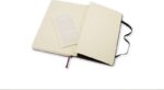 Moleskine Classic Libreta de Tapa Dura - Papel Marfil Liso - 70g/m2 - Apertura 180º - Esquinas Redondeadas - Marcapaginas - Bolsillo Interior Extensible - Cierre Elastico - 13x21cm - Color Negro - immagine 4