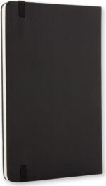 Moleskine Classic Libreta de Tapa Dura - Papel Marfil Liso - 70g/m2 - Apertura 180º - Esquinas Redondeadas - Marcapaginas - Bolsillo Interior Extensible - Cierre Elastico - 13x21cm - Color Negro - immagine 5