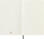 Moleskine Classic Libreta de Tapa Blanda - Papel Marfil Liso - 70g/m2 - Apertura 180º - Esquinas Redondeadas - Marcapaginas - Bolsillo Interior Extensible - Cierre Elastico - 13x21cm - Color Negro - immagine 2
