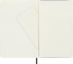 Moleskine Classic Libreta de Tapa Blanda - Papel Marfil Liso - 70g/m2 - Apertura 180º - Esquinas Redondeadas - Marcapaginas - Bolsillo Interior Extensible - Cierre Elastico - 13x21cm - Color Negro - immagine 4