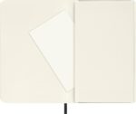 Moleskine Classic Libreta de Tapa Blanda - Papel Marfil Liso - 70g/m2 - Apertura 180º - Esquinas Redondeadas - Marcapaginas - Bolsillo Interior Extensible - Cierre Elastico - 9x14cm - Color Negro - immagine 4