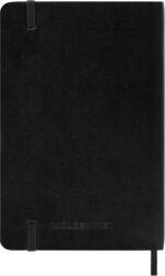 Moleskine Classic Libreta de Tapa Blanda - Papel Marfil Liso - 70g/m2 - Apertura 180º - Esquinas Redondeadas - Marcapaginas - Bolsillo Interior Extensible - Cierre Elastico - 9x14cm - Color Negro - immagine 5