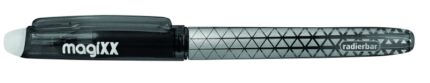 Online MagiXX Classic Boligrafo de Tinta Gel Borrable - Trazo de 0.7mm - Cartucho Reemplazable - Uso Ambidiestro - Color Negro