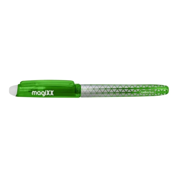 Online MagiXX Classic Boligrafo de Tinta Gel Borrable - Trazo de 0.7mm - Cartucho Reemplazable - Uso Ambidiestro - Color Verde Online MagiXX Classic Boligrafo de Tinta Gel Borrable - Trazo de 0.7mm - Cartucho Reemplazable - Uso Ambidiestro - Color Verde