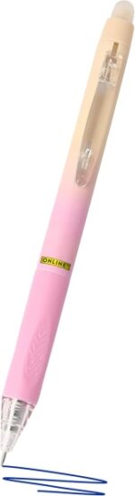 Online MagiXX Design Cotton Peach Boligrafo de Tinta Gel Borrable - Retractil - Trazo de 0.7mm - Cartucho Reemplazable - Tinta Azul - Uso Ambidiestro - Multicolor