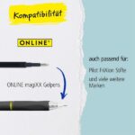 Online MagiXX Design Shadow Sky Boligrafo de Tinta Gel Borrable - Retractil - Trazo de 0.7mm - Cartucho Reemplazable - Tinta Azul - Uso Ambidiestro - Multicolor - immagine 4
