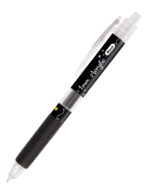 Online Boligrafo Retractil - Tinta Acrilica - Punta Fina de 1mm - Color Negro