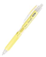 Online Boligrafo Retractil - Tinta Acrilica - Punta Fina de 1mm - Color Amarillo