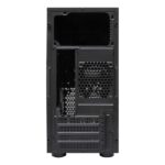 Unykach Aero C15 Caja MicroATX - Fuente de Alimentacion 500W Incluida - Tamaño Disco Soportado  1x 3.5" ,  2 x 2.5" - 1 x USB-A 3.0 2 x USB-A 2.0 1 x USB-C 3.0 y Audio - Negro - immagine 5