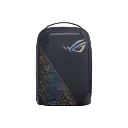Asus BP1501G ROG Mochila para Portatil 17" - Bolsillo exterior de Acceso Rapido - Diseño y Detalles holograficos ROG - Color Negro