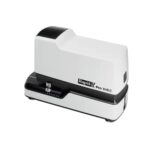 Rapid Pro 90EC Grapadora Electrica - Grapa hasta 50 Hojas - Usa Grapas Nº66 y Nº44 - Grapado Cerrado - Ajuste Automatico de la Fuerza de Grapado - Color Blanco/Negro - immagine 3