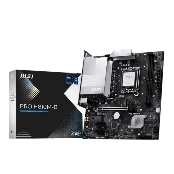 MSI PRO H810M-B Placa Base Intel 1851 2x DDR5