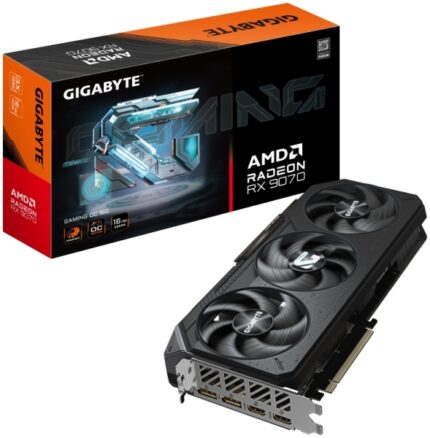 Gigabyte Radeon RX 9070 Gaming OC Tarjeta Grafica 16GB GDDR6 - 2x DP