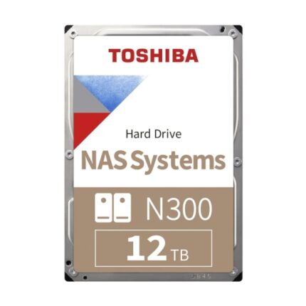 Toshiba N300 NAS Disco Duro Interno 3.5" 12TB SATA3 7200 r.p.m