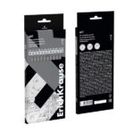 ErichKrause Art Pack de 12 Lapices de Grafito - Durezas Surtidas 2H-8B - Cuerpo Hexagonal - Pegado Completo de la Mina - Facil Afilado - Color Plata - immagine 5